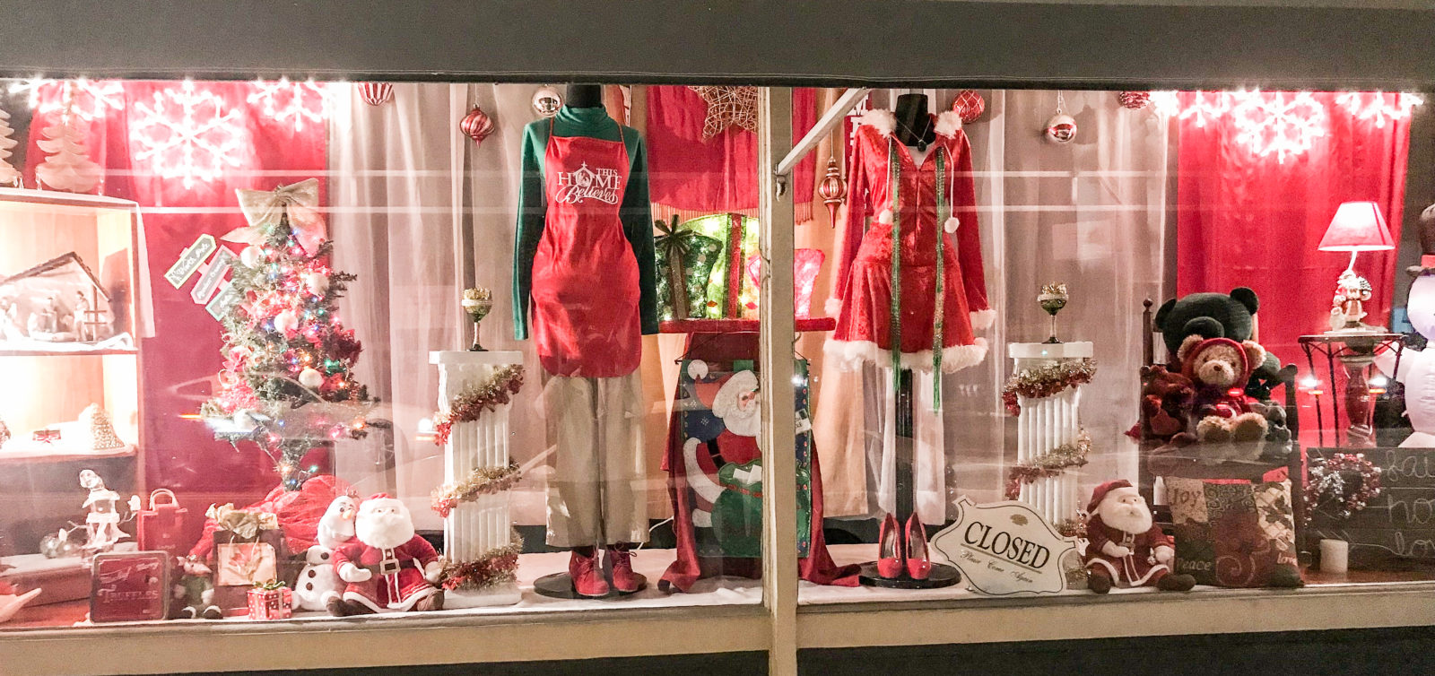 Come see all our Christmas Items • Looking for a new Christmas outfit this year? We have a lot of outfits that are perfect for the holiday season.  Have several parties to attend? No problem, come see what we have. Check out out store front and you can see the kinds of clothing we have.